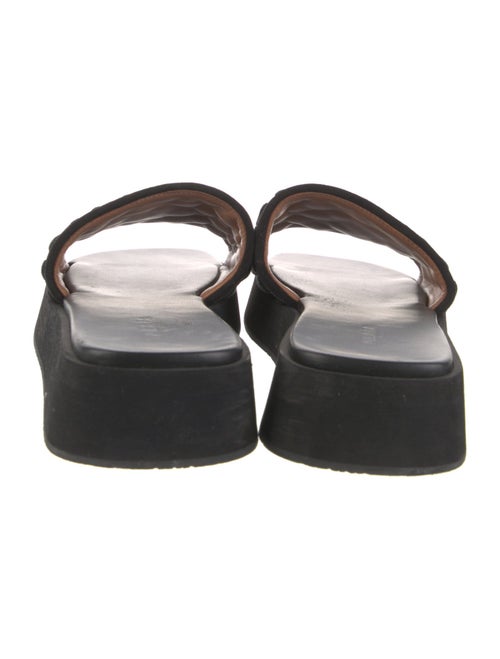 Alaïa Leather Slides