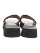 Alaïa Leather Slides