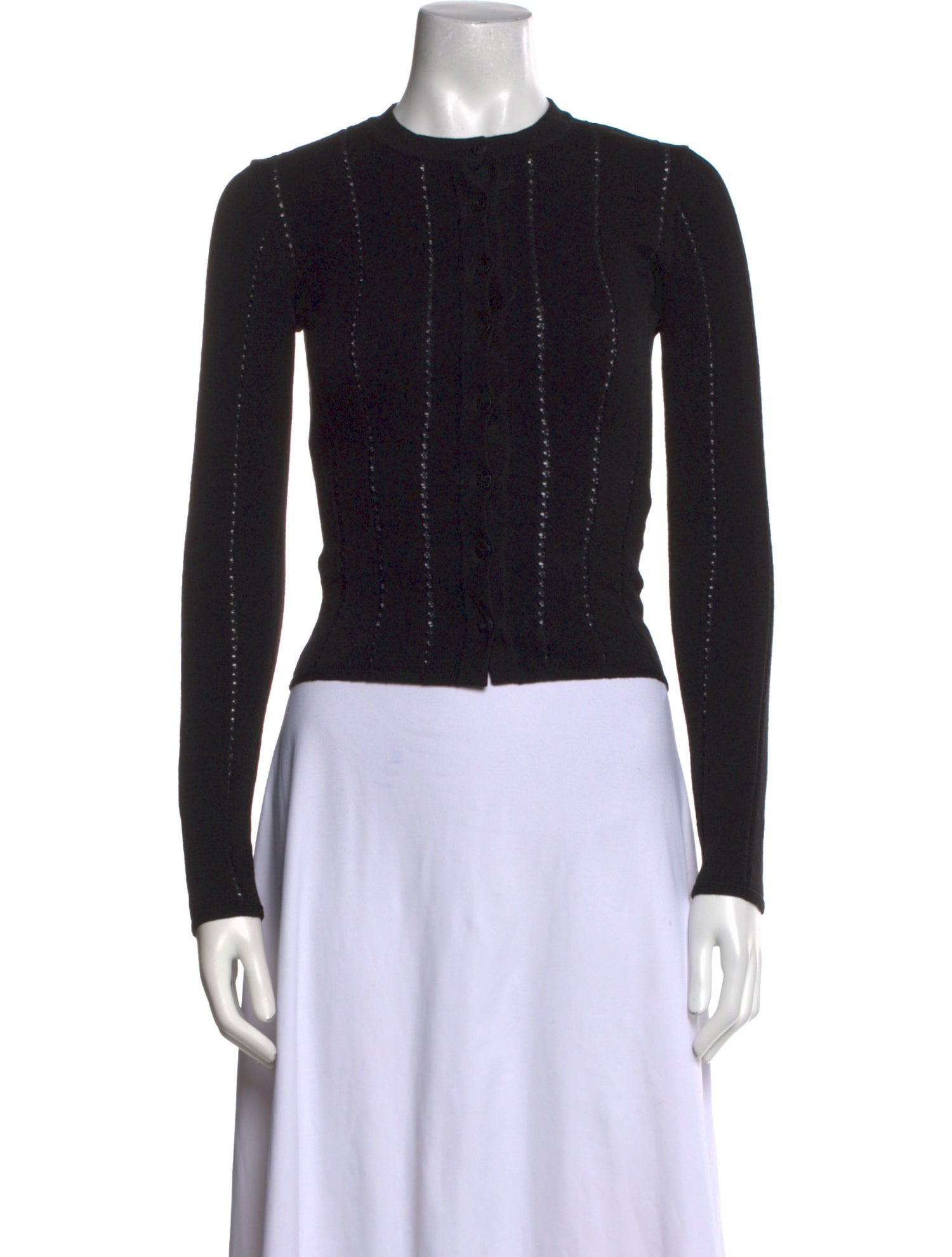 Alaïa Wool Crew Neck Sweater