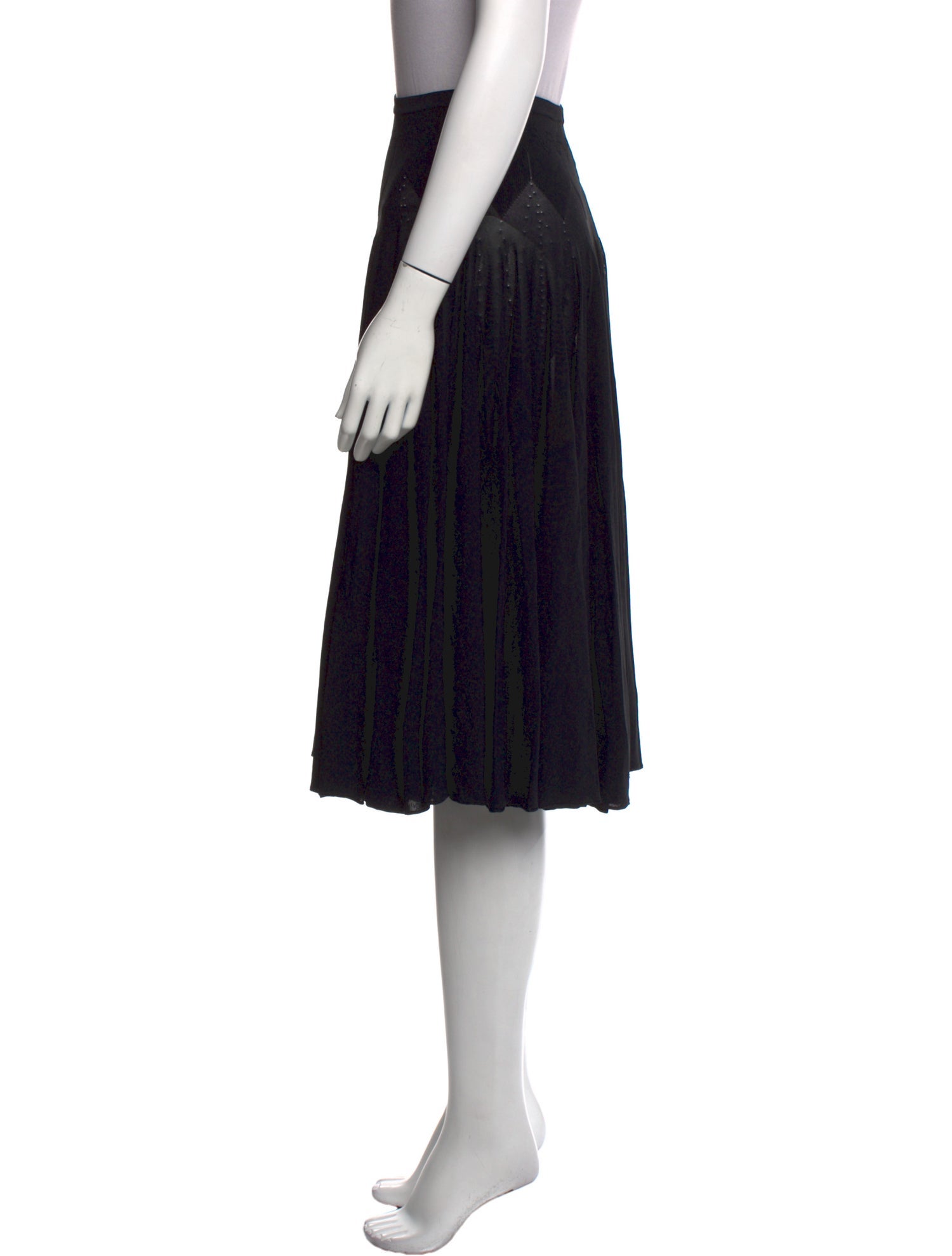 Alaïa Printed Knee-Length Skirt