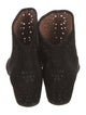 Alaïa Suede Lasercut Accents Boots