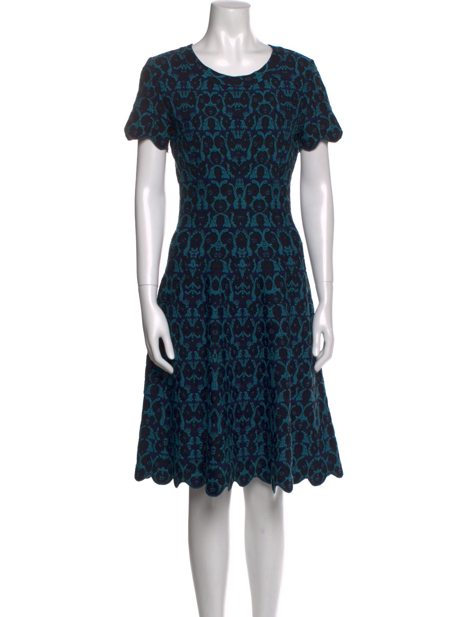 Alaïa Wool Knee-Length Dress