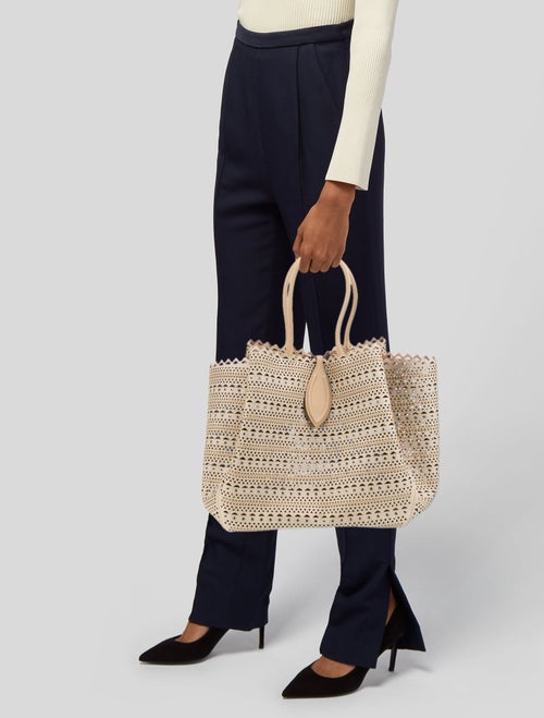 Alaïa Canvas Tote