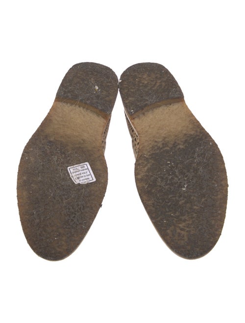 Alaïa Suede Patterned Lace-Up Boots