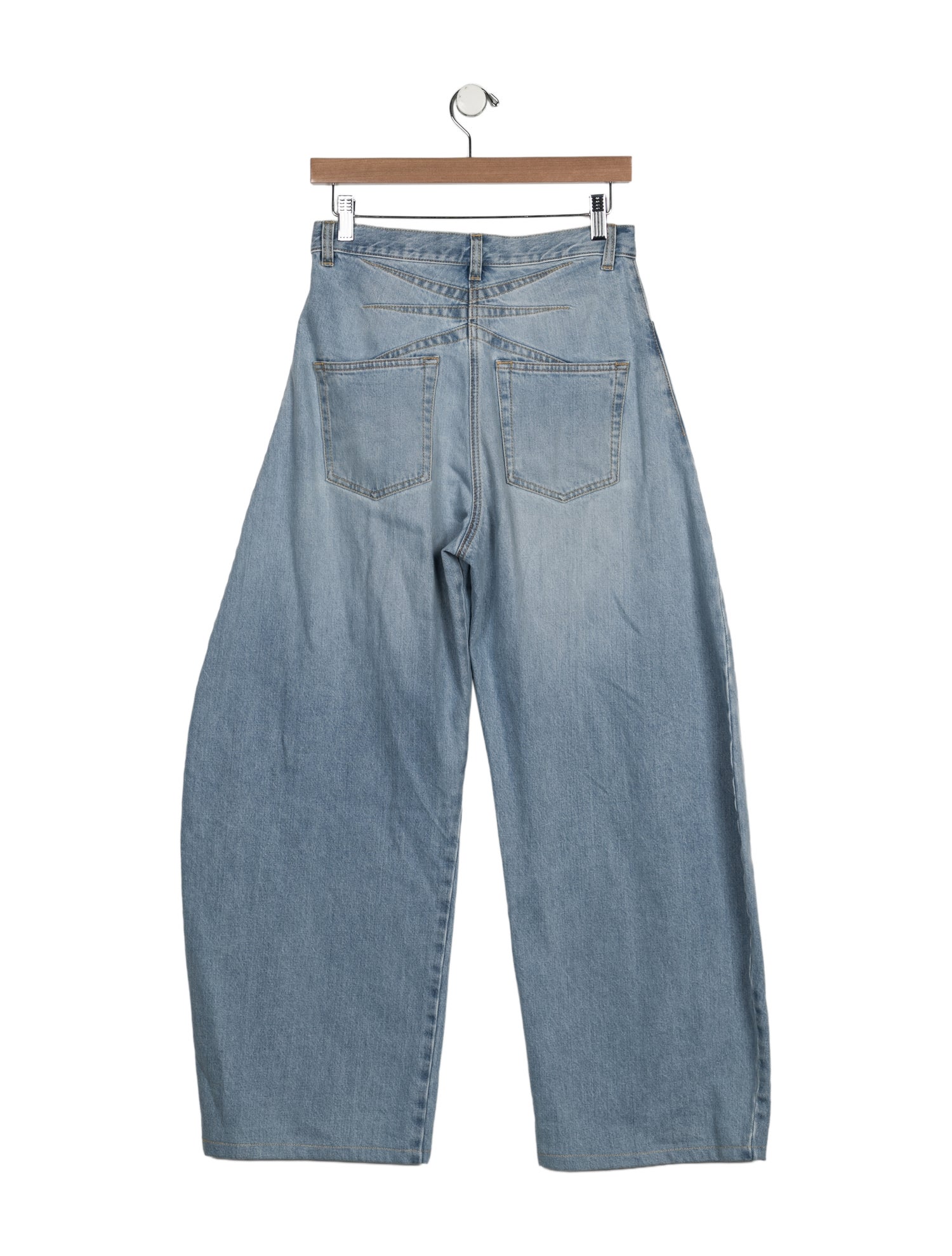 Alaïa High-Rise Wide Leg Jeans