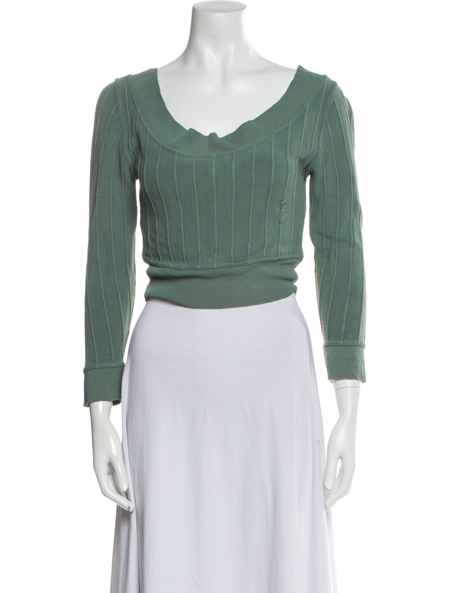 Alaïa Vintage Late 1980's - Early 1990's Crop Top