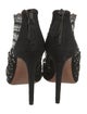 Alaïa Suede Crystal Embellishments Sandals
