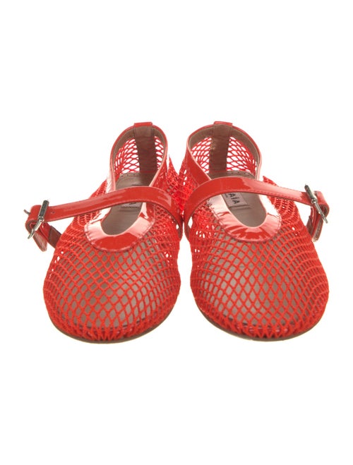 Alaïa Mesh Mary Jane Flats