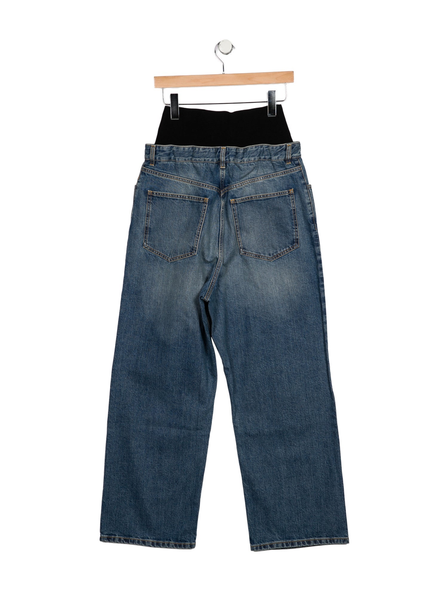 Alaïa High-Rise Wide Leg Jeans