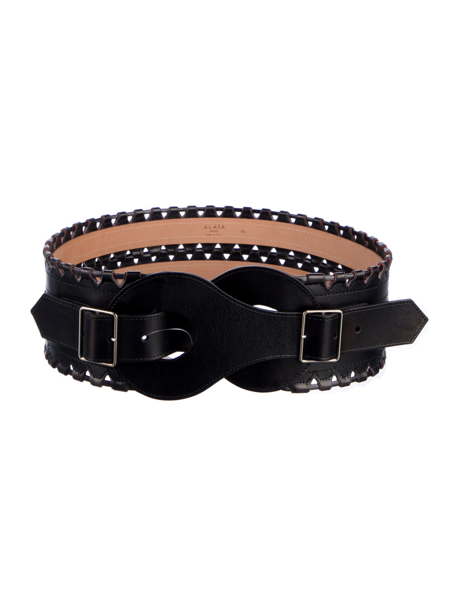 heaven BY MARC JACOBS Skinny Metal Chain-Link Belt - Silver