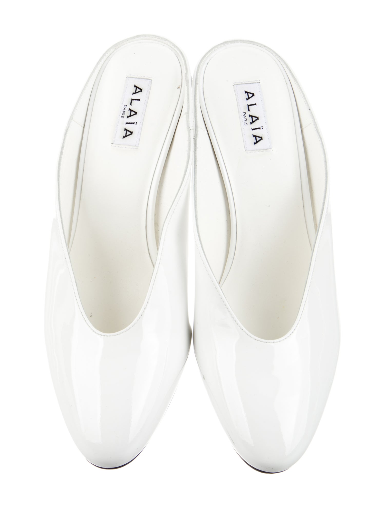 Alaïa Patent Leather Slingback Pumps