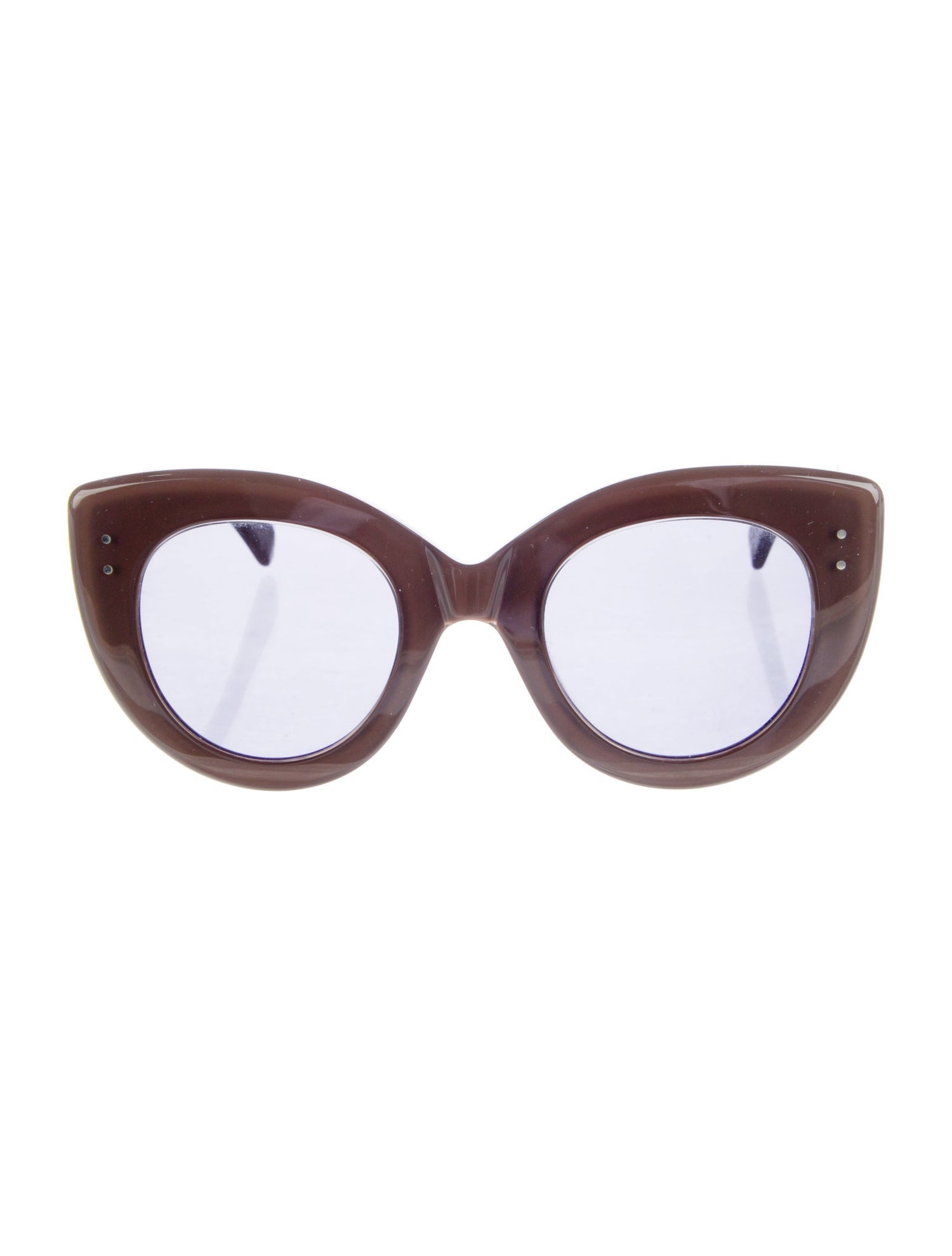 Alaïa Oversize Tinted Sunglasses