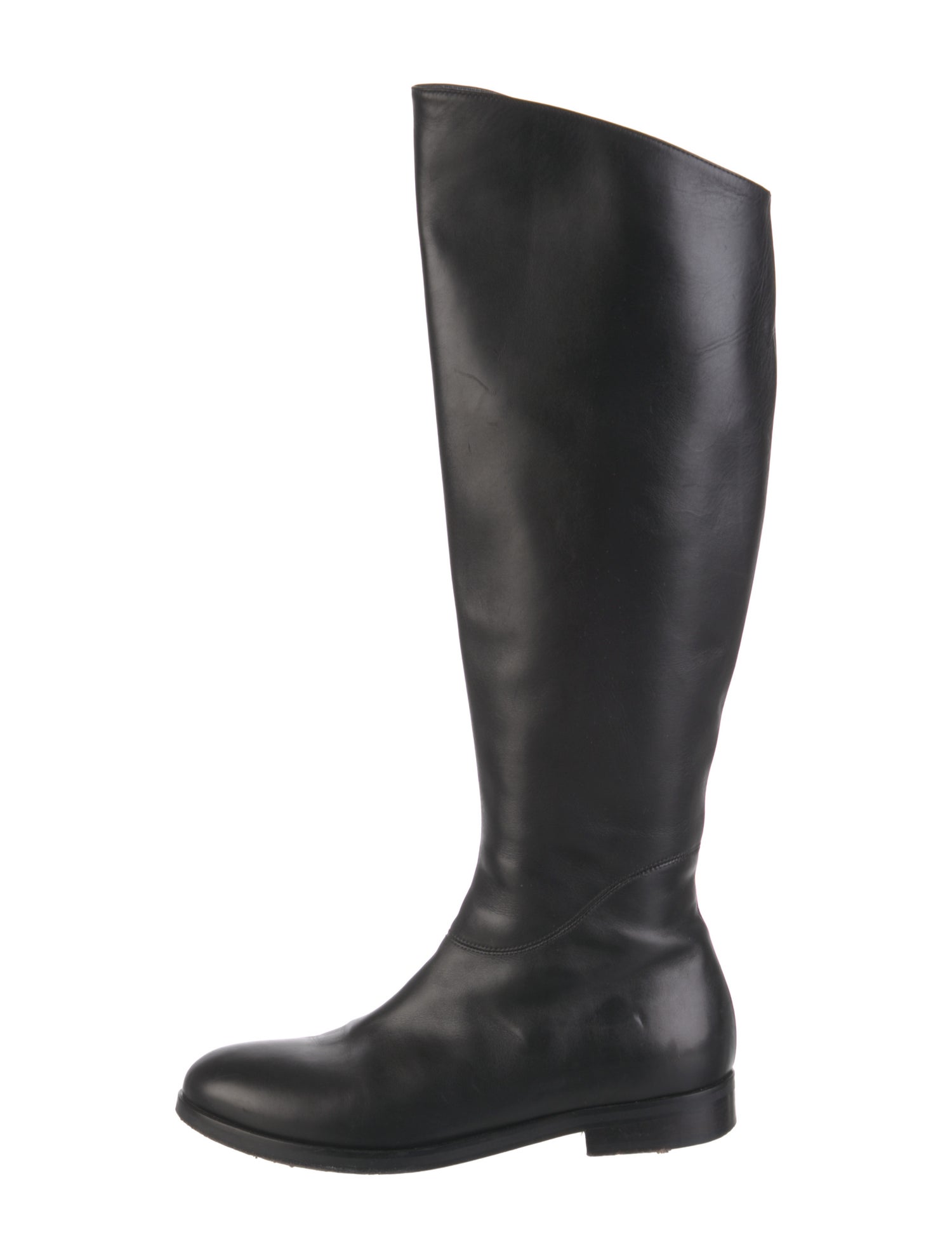 Alaïa Leather Riding Boots