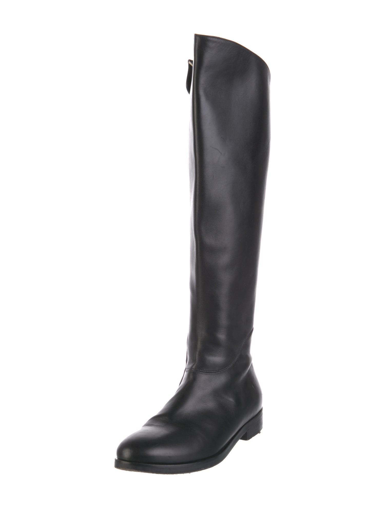 Alaïa Leather Riding Boots