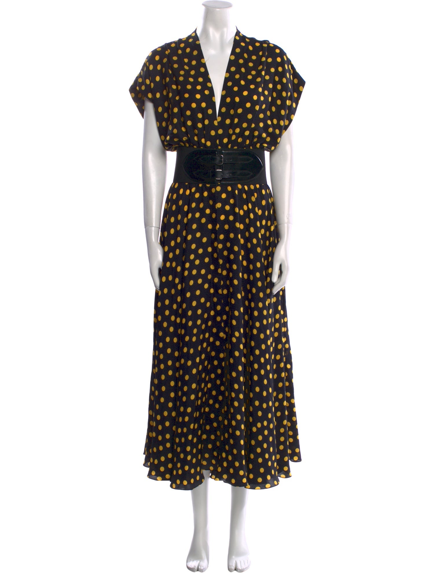 Alaïa Silk Long Dress