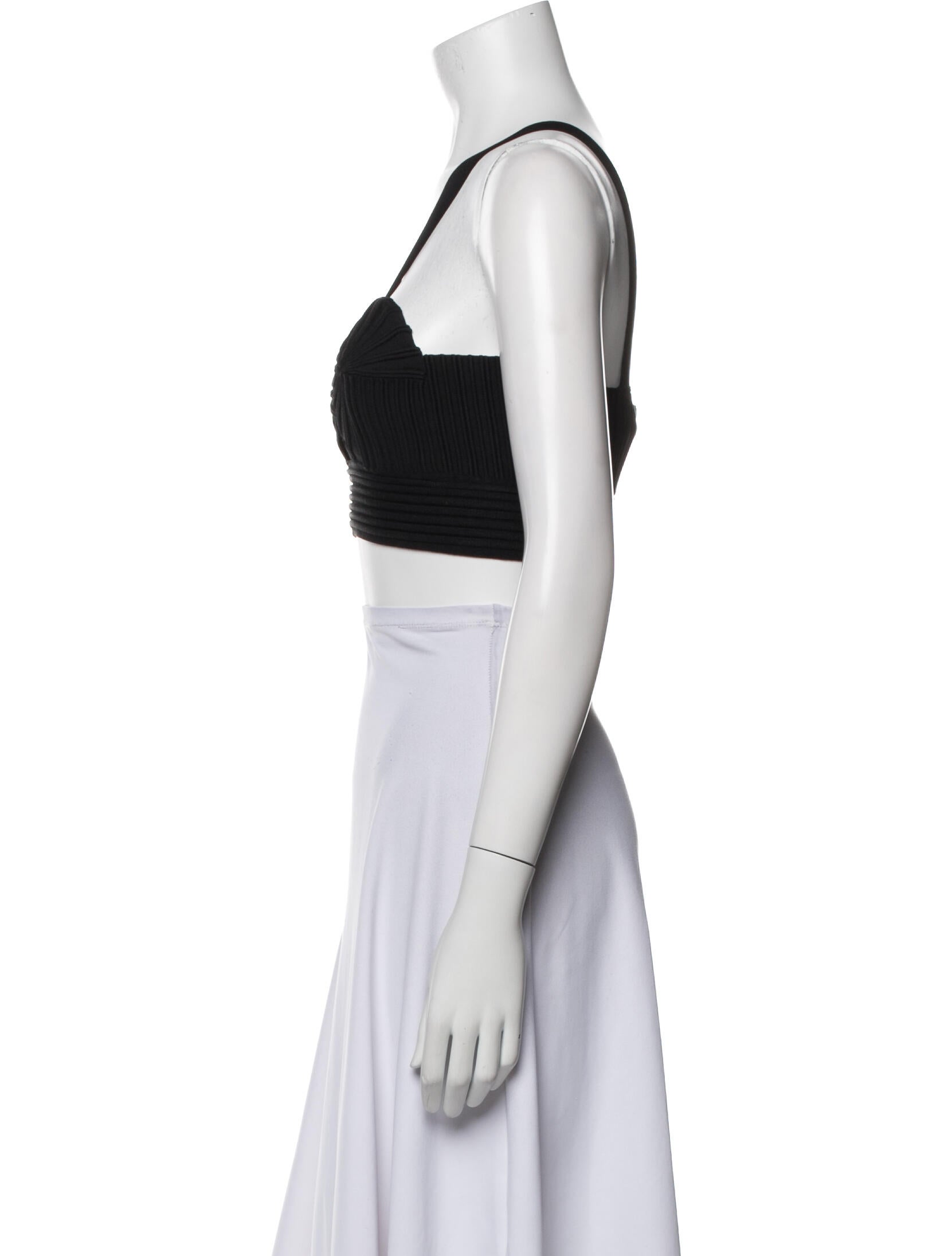Alaïa Halterneck Sleeveless Crop Top w/ Tags