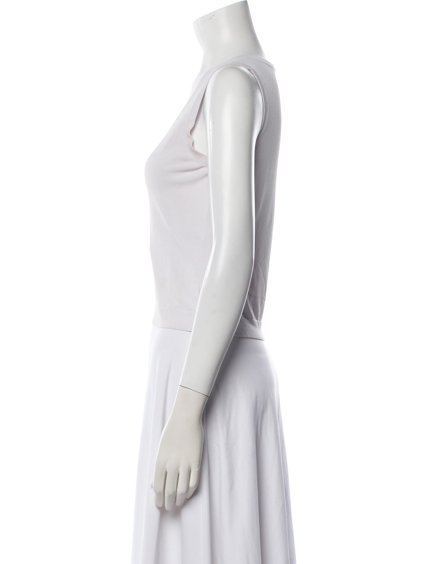 Alaïa V-Neck Sleeveless Top