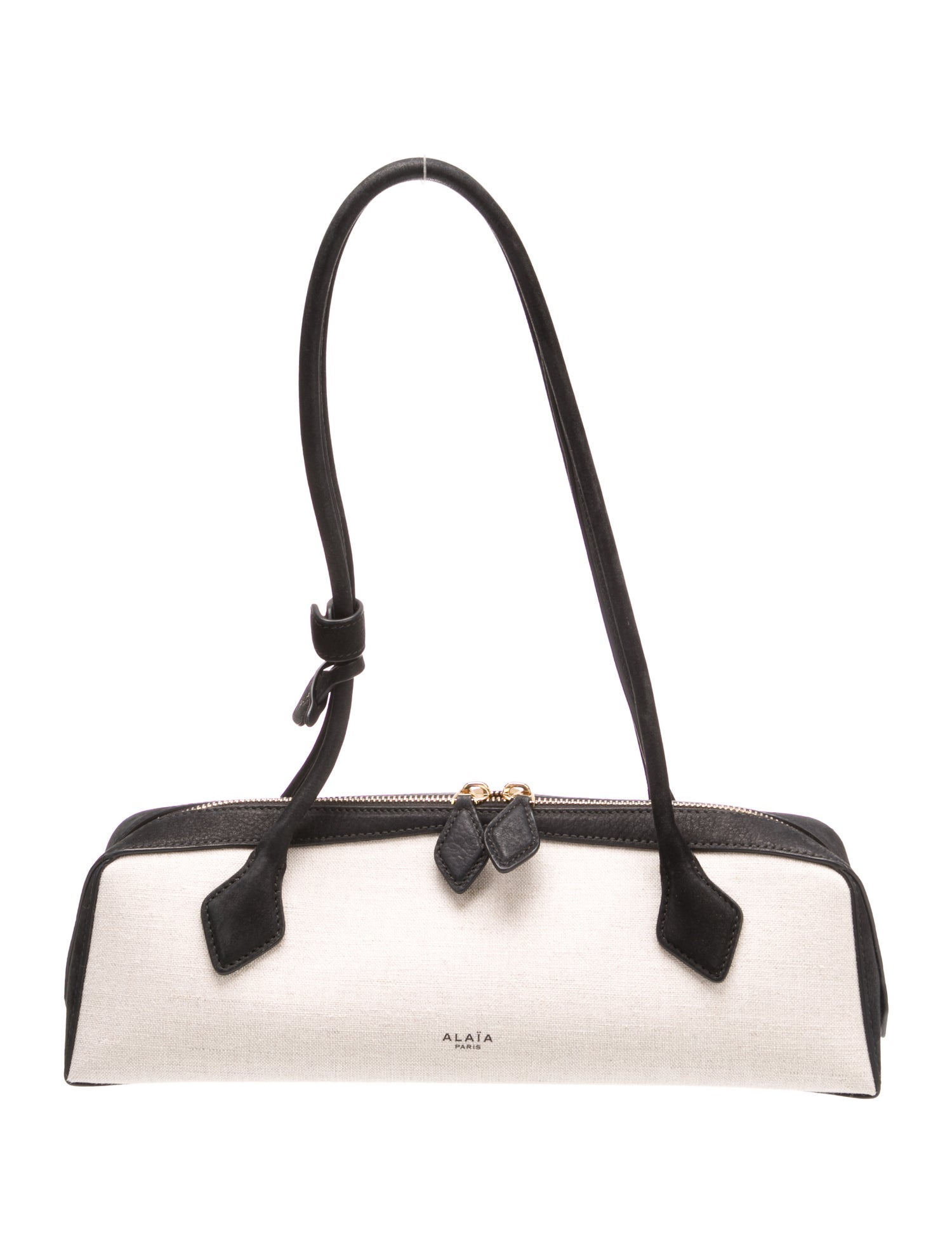 Alaïa Canvas Shoulder Bag