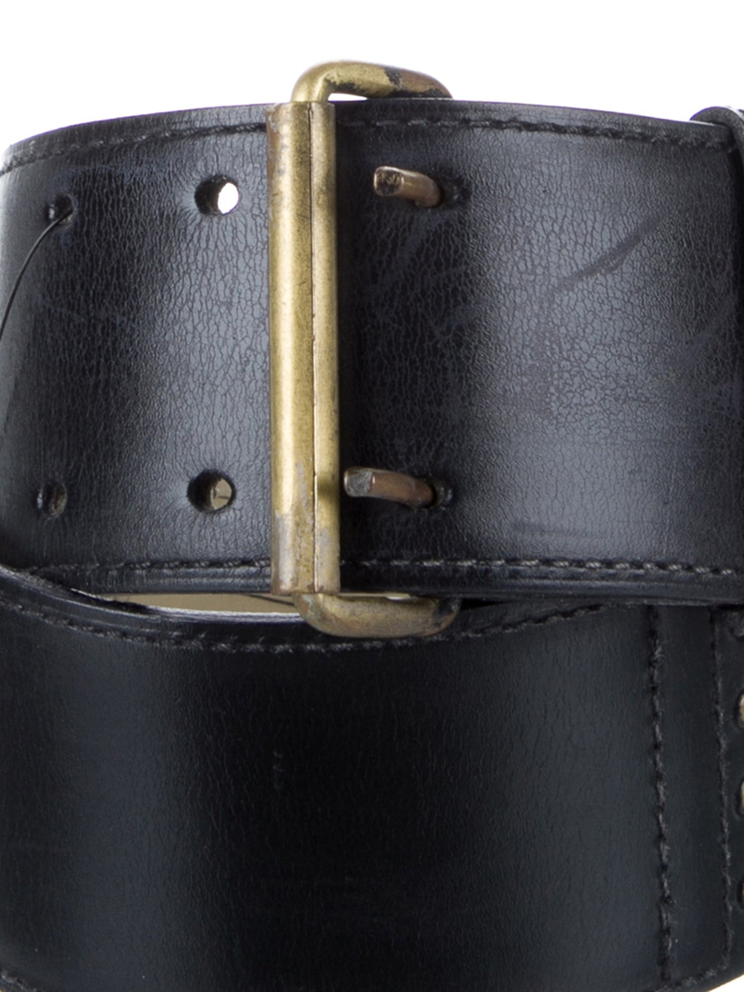 Alaïa 485292 Wide Waist Belt