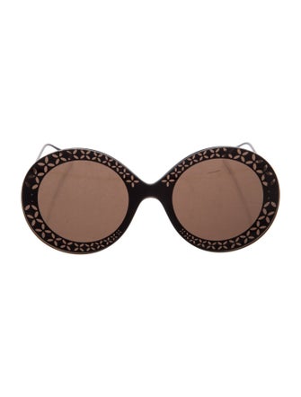 Alaïa Oversize Tinted Sunglasses