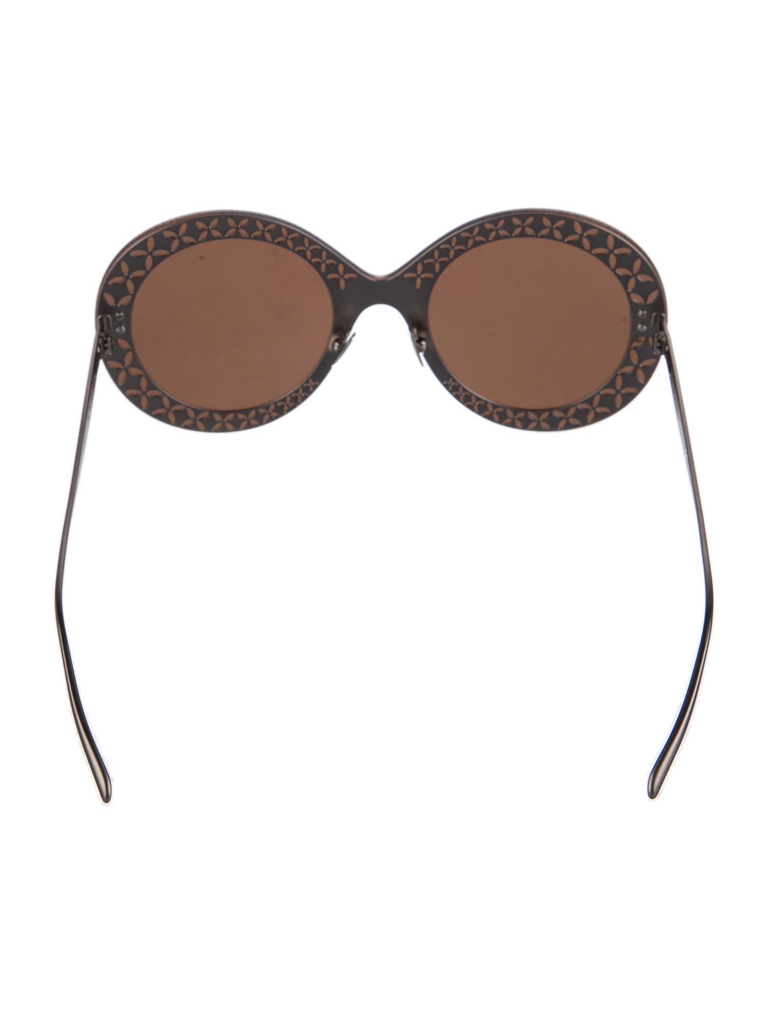 Alaïa Oversize Tinted Sunglasses