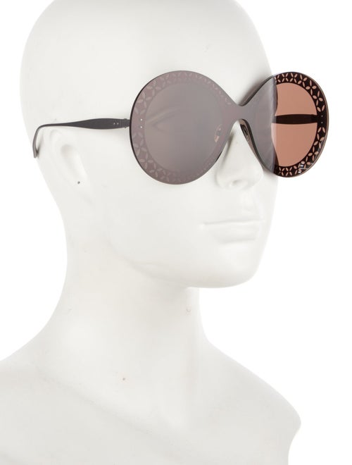 Alaïa Oversize Tinted Sunglasses