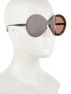 Alaïa Oversize Tinted Sunglasses