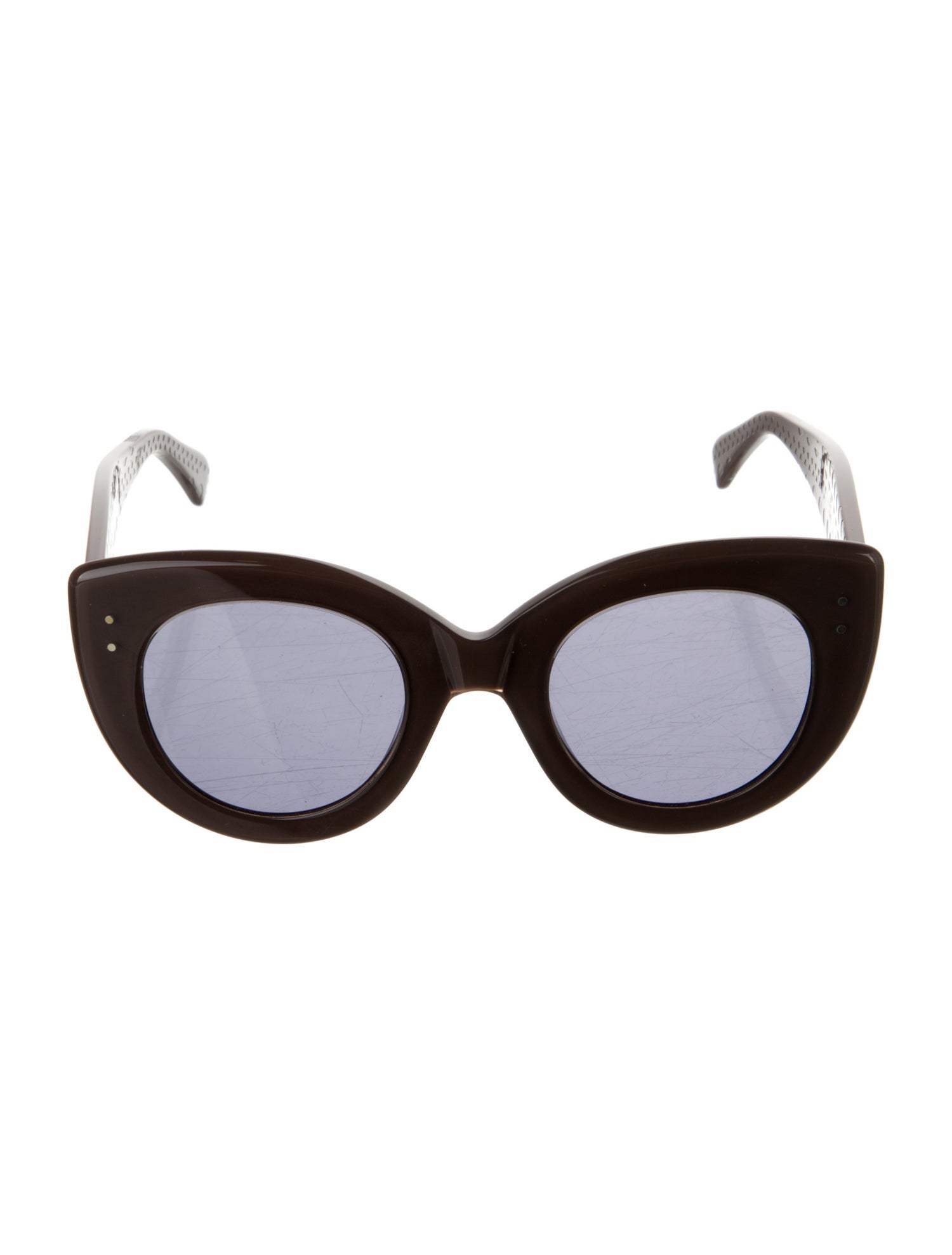 Alaïa Cat-Eye Tinted Sunglasses