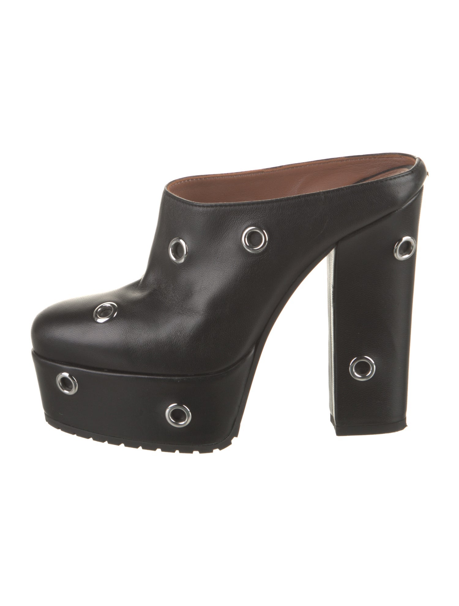 Alaïa Leather Mules