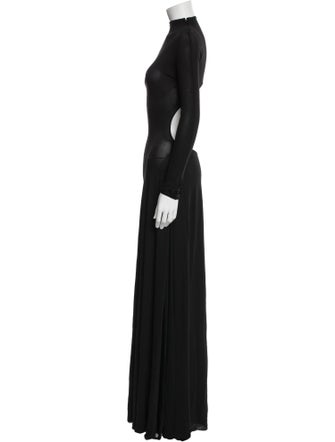Alaïa Mock Neck Jumpsuit