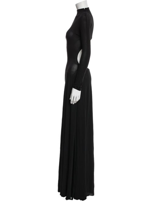 Alaïa Mock Neck Jumpsuit