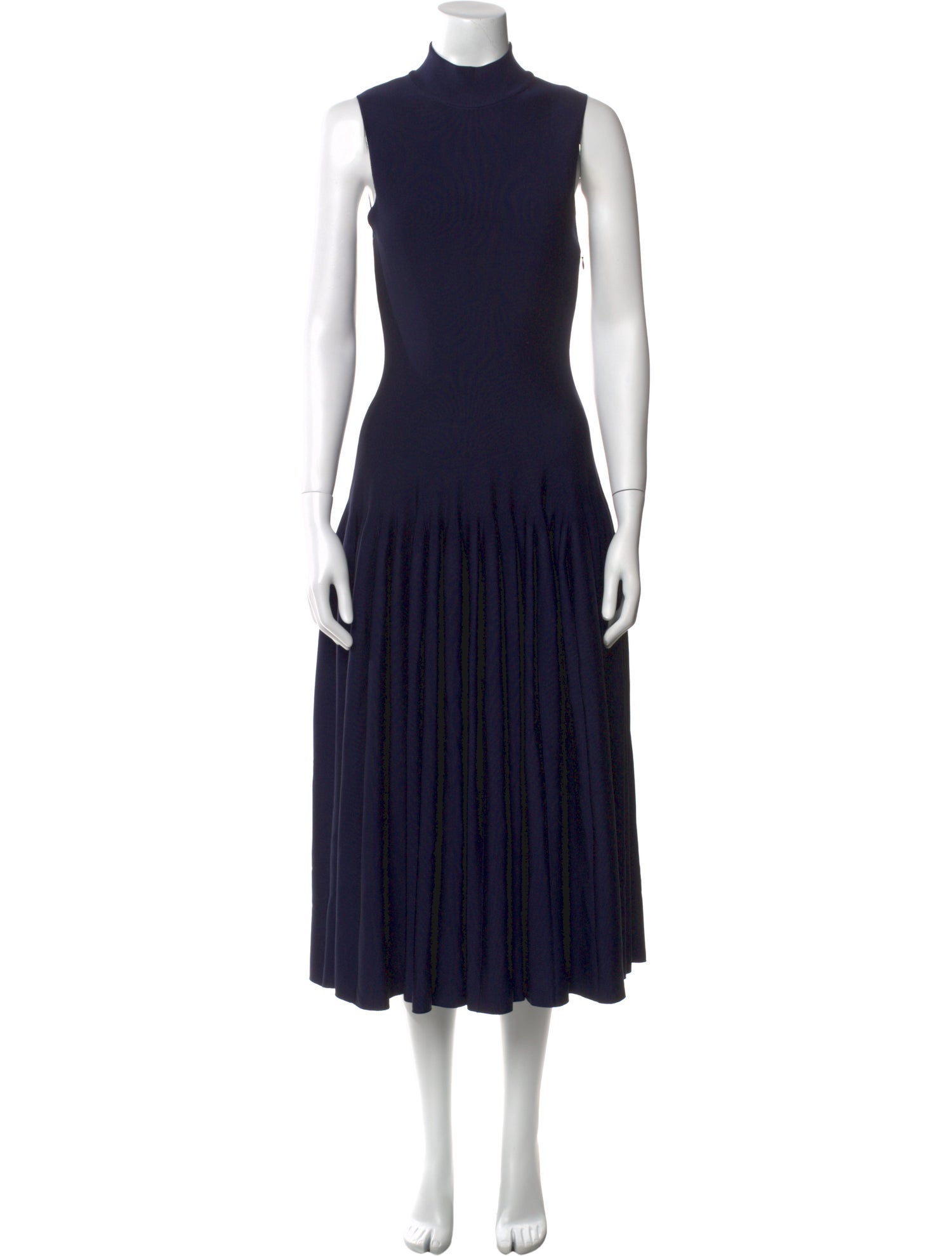 Alaïa Wool Midi Length Dress