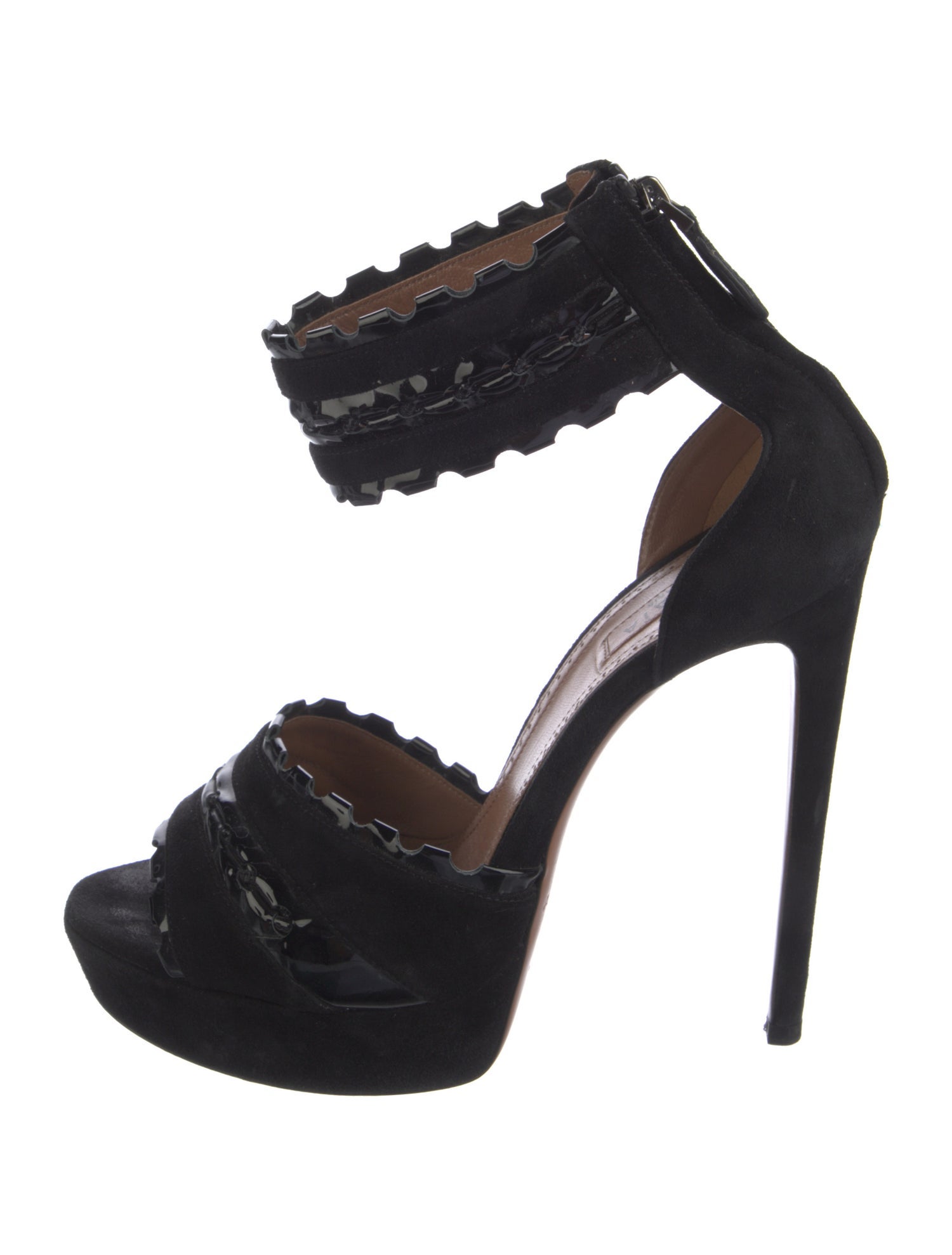 Alaïa Suede Sandals