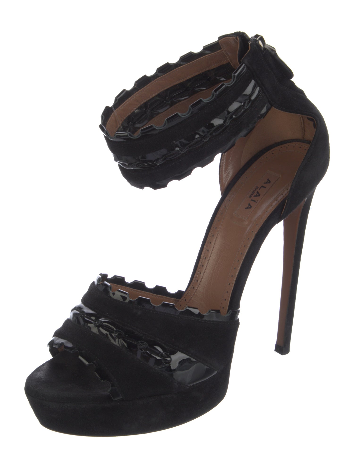 Alaïa Suede Sandals