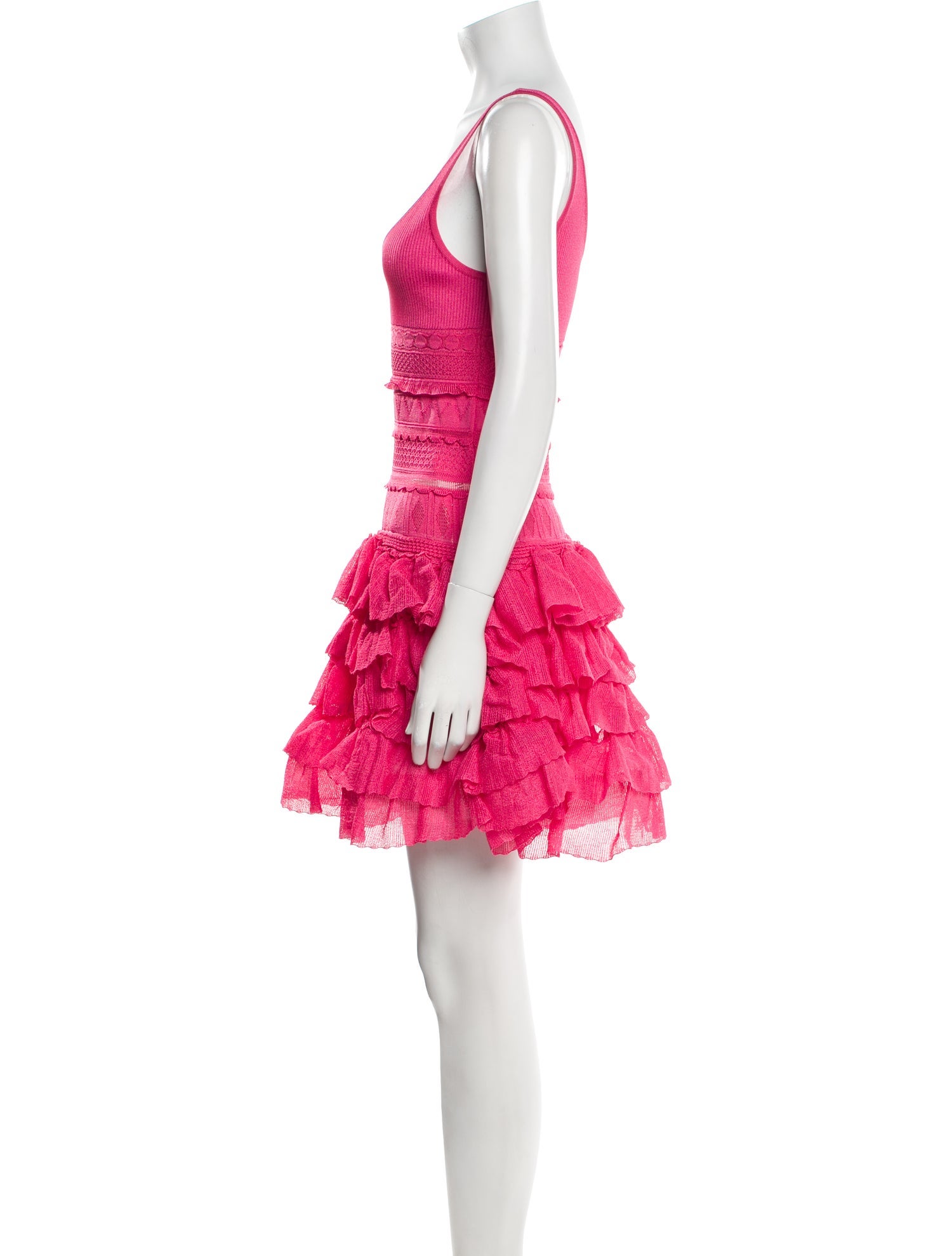 Alaïa V-Neck Mini Dress w/ Tags