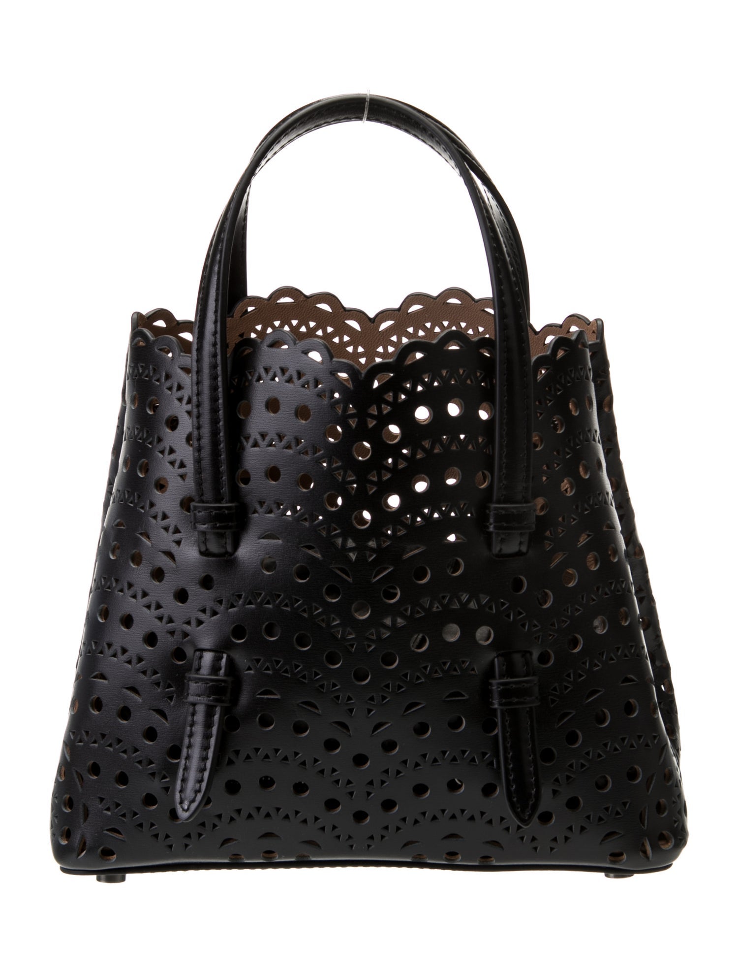 Alaïa Leather Top Handle Bag