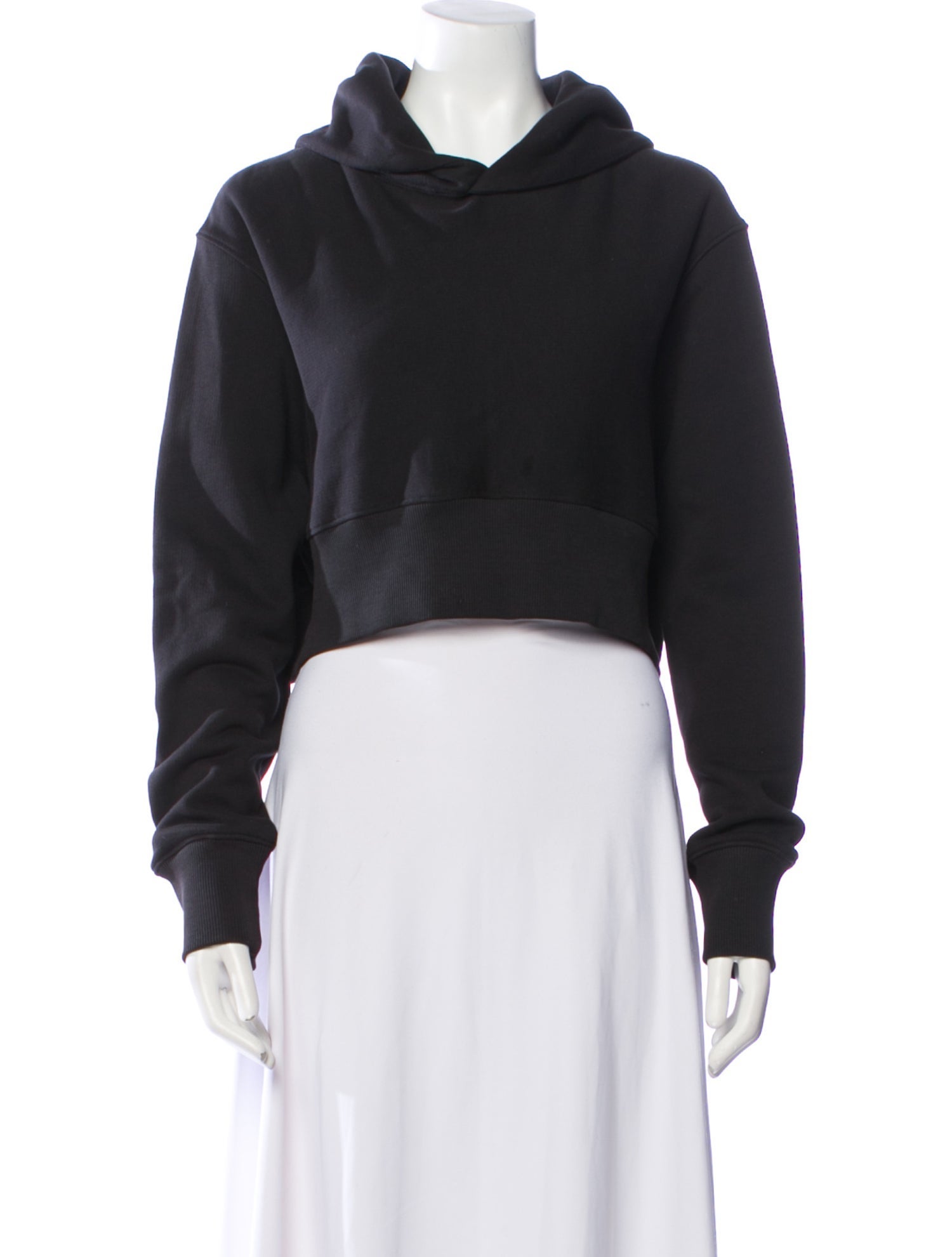 Alaïa Cowl Neck Long Sleeve Sweatshirt