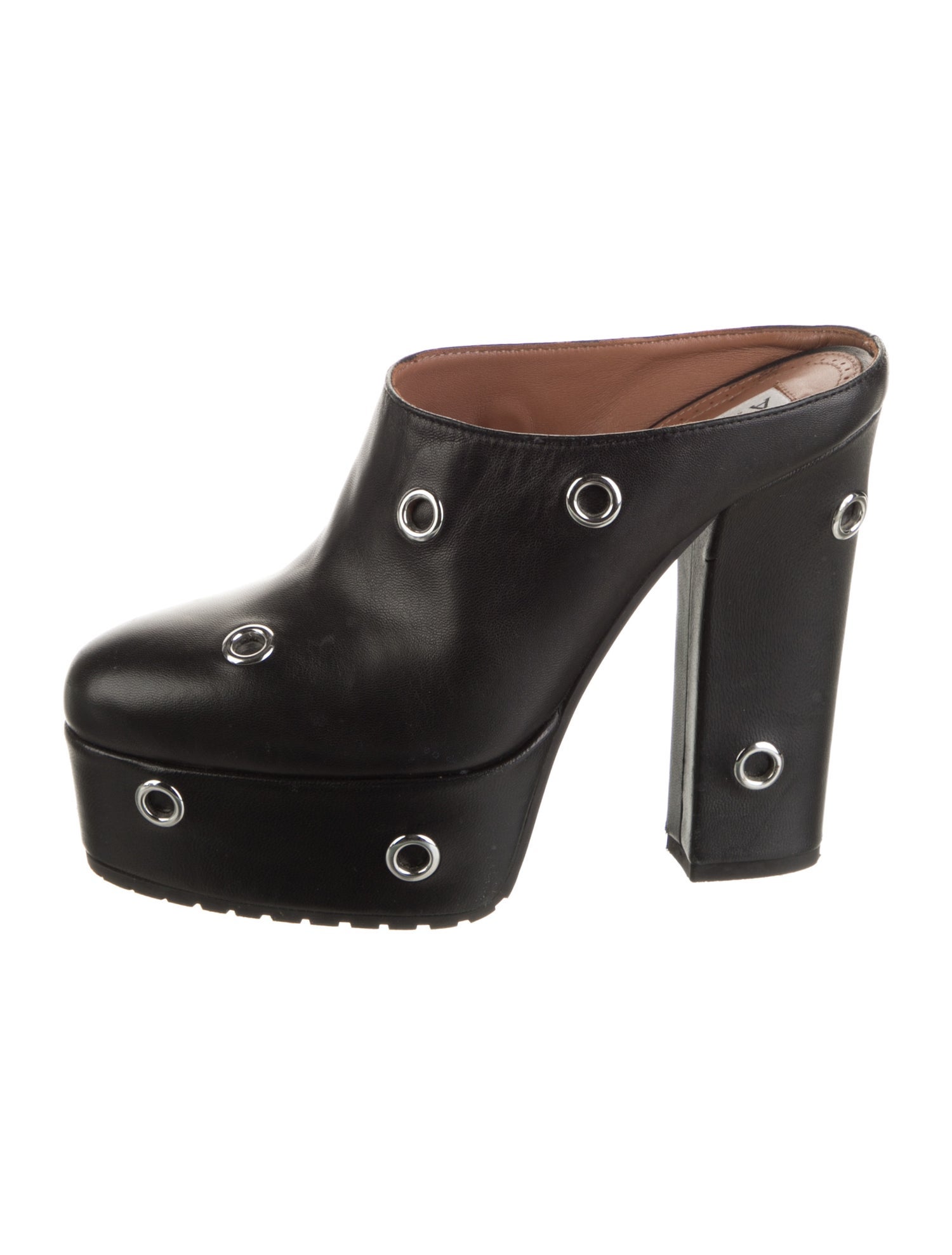 Alaïa Leather Mules