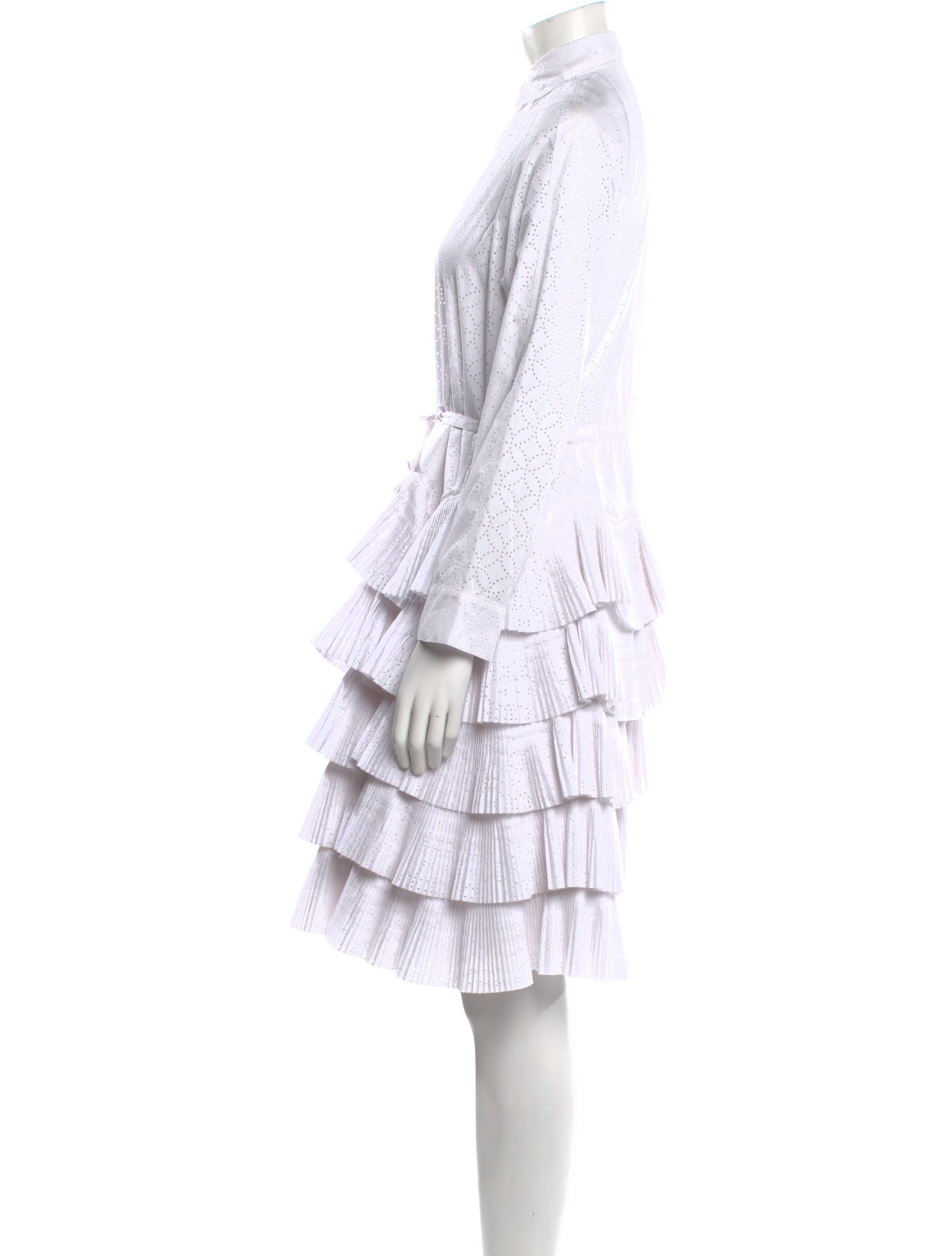 Alaïa Printed Knee-Length Dress