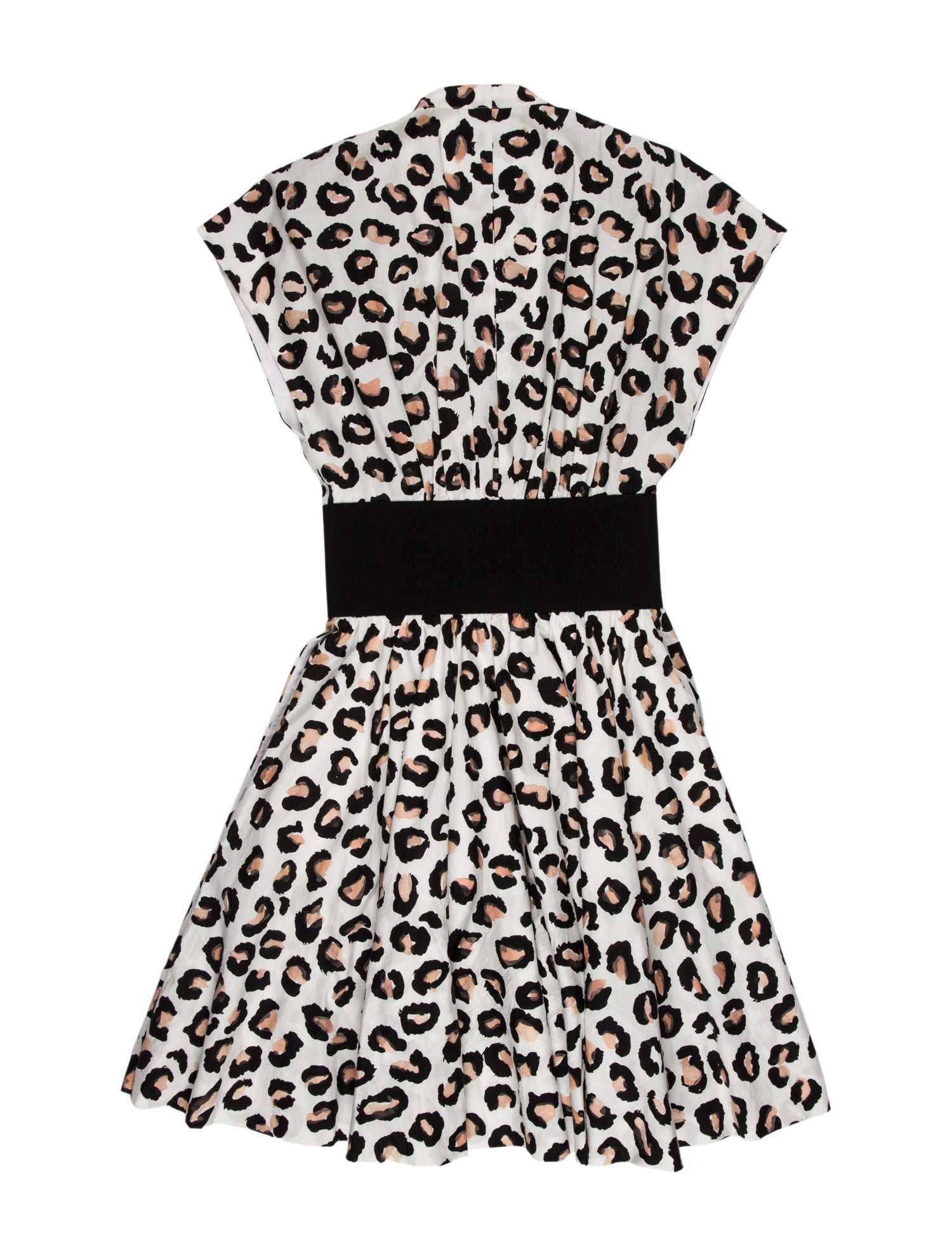 Alaïa Animal Print Mini Dress