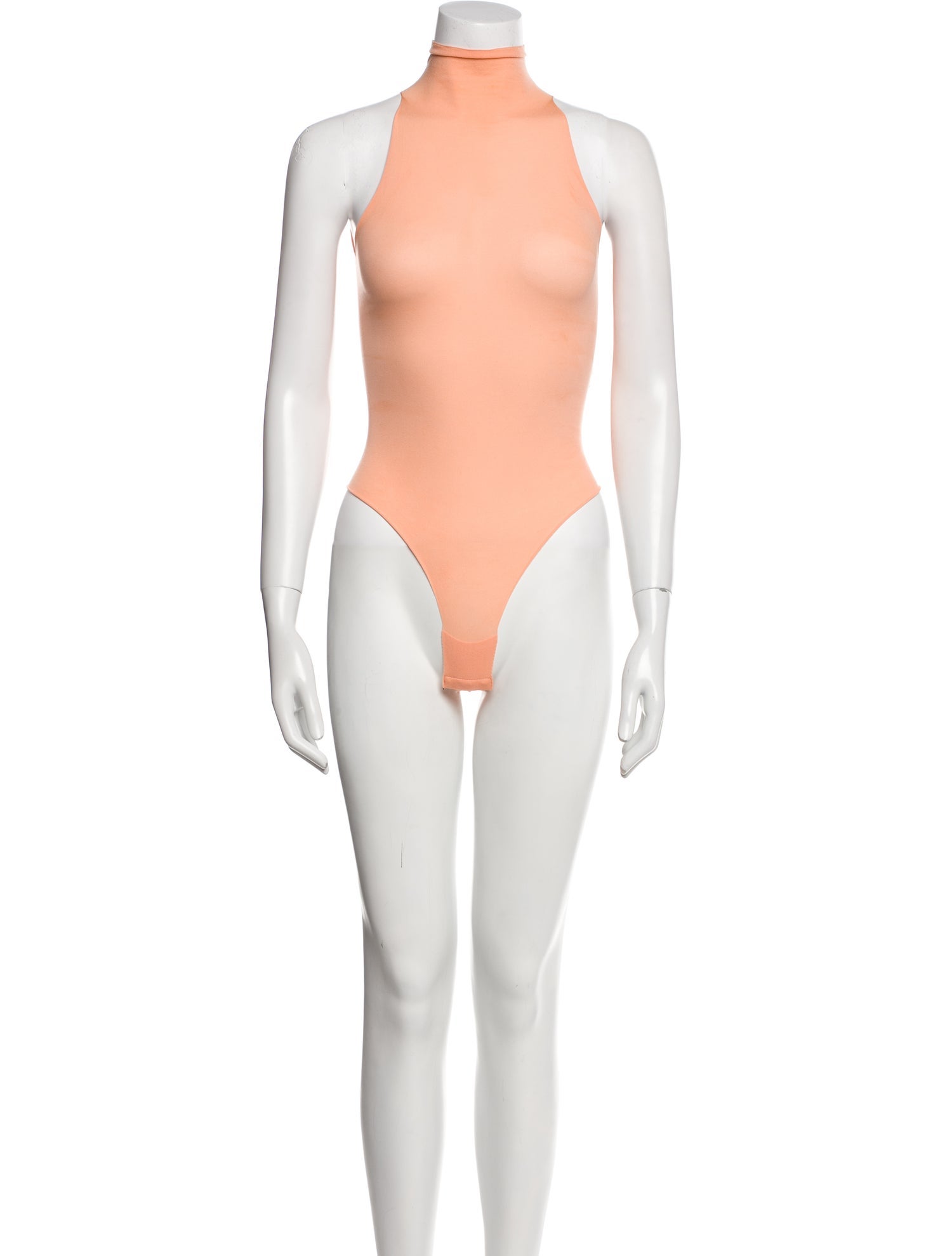 Alaïa Turtleneck Sleeveless Bodysuit