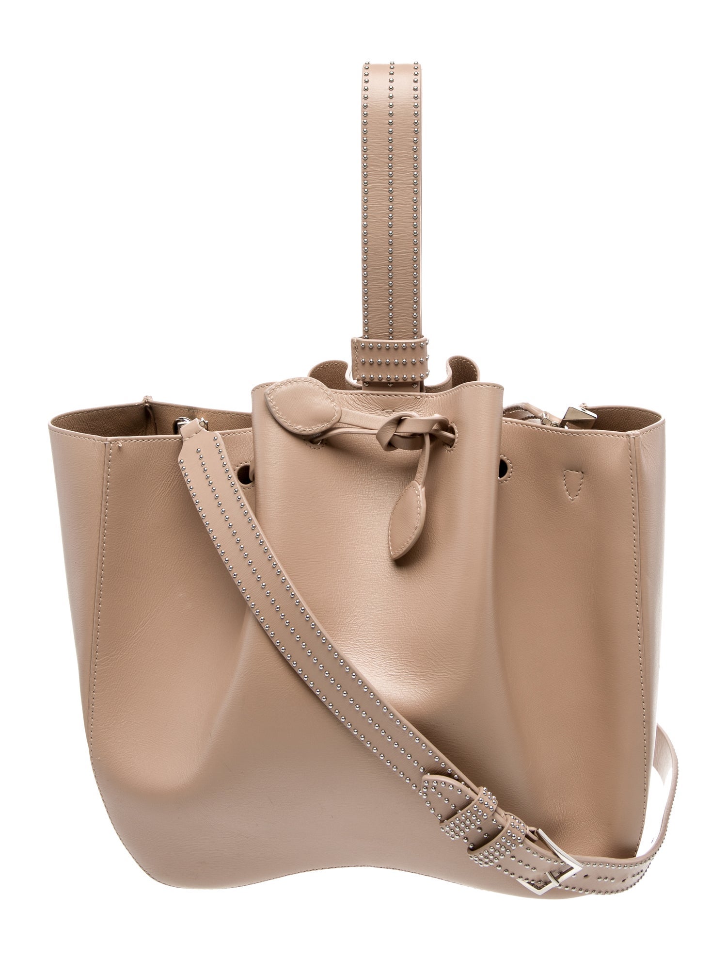 Alaïa Leather Bucket Bag