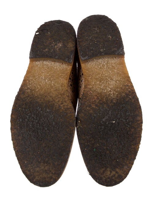 Alaïa Suede Lasercut Accents Lace-Up Boots