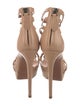 Alaïa Leather T-Strap Sandals