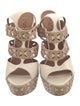 Alaïa Leather Patterned Sandals
