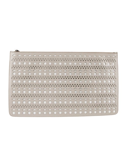 Alaïa Leather Clutch