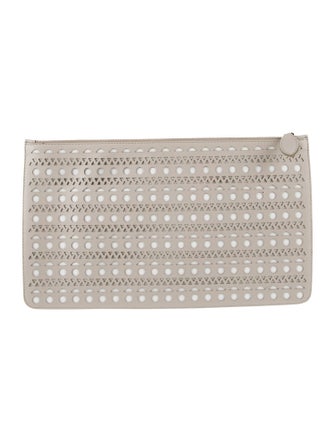 Alaïa Leather Clutch