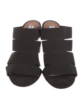 Alaïa Suede Slides