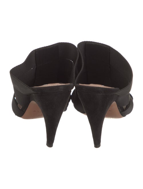 Alaïa Suede Slides