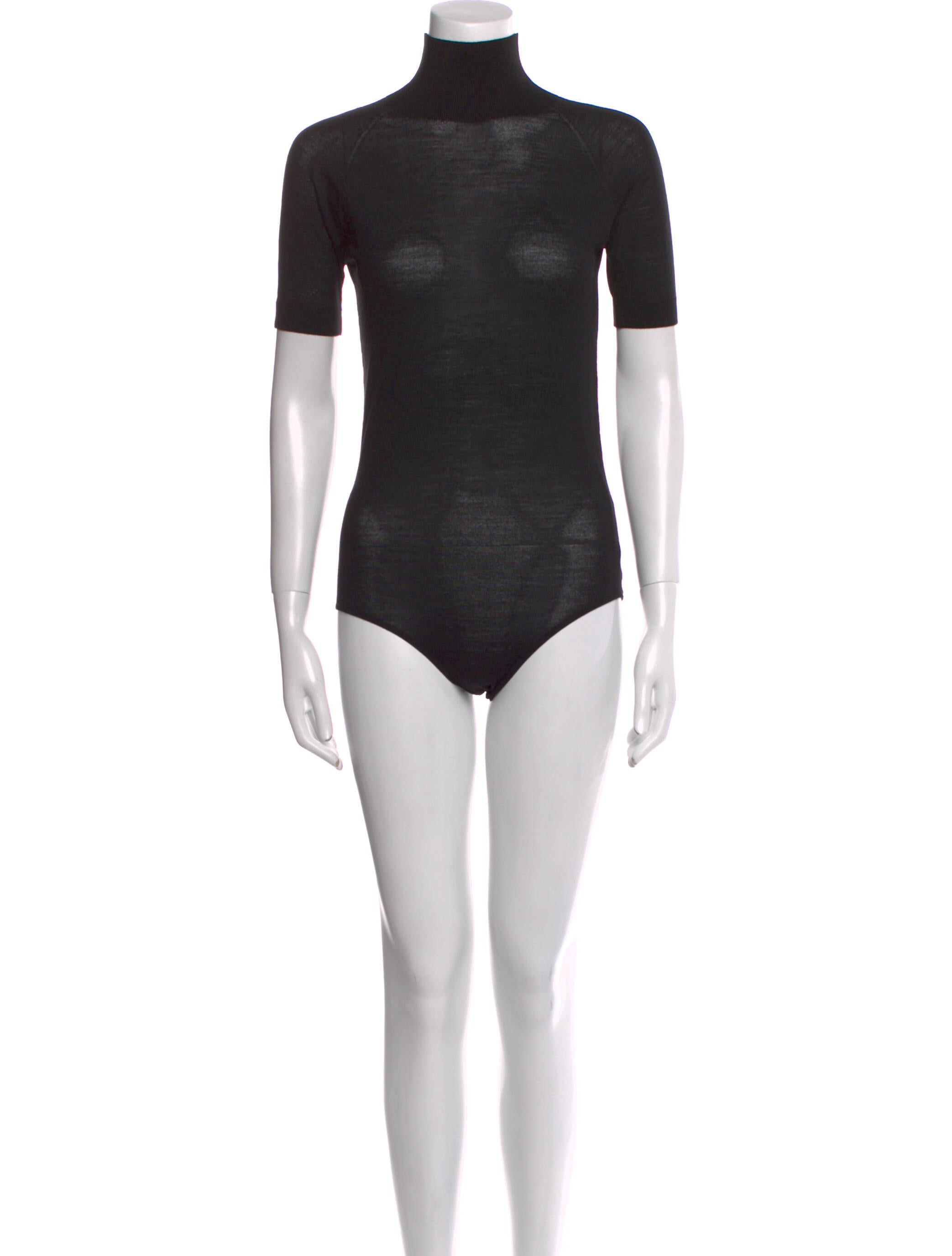Alaïa Wool Turtleneck Bodysuit